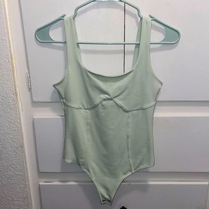 Abercrombie & Fitch Soft A&F Collection mint green bodysuit